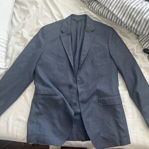 Banana Republic Navy patterned 40 Long blazer